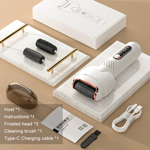 Removedor de Callos Eléctrico para <span class=keywords><strong>Pies</strong></span>, Lima Eléctrica Profesional para Pedicura, Herramienta para Eliminar Callos con 3 Rodillos de Diferentes Granos, Cubierta Antipolvo, Recargable - Product Image 4