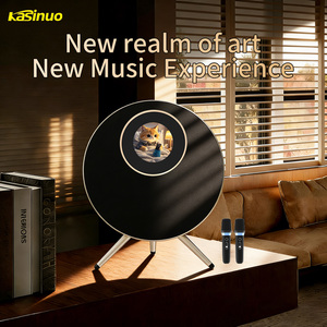 Nuevo 50W Flying Saucer Altavoz inalámbrico Ambiente integrado Home Audio Bt High-end Sala de estar Decoración Subwoofer - Product Image 6