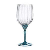 Verre à vin rouge Florian bleu 53,5 cl H 22,1 cm Ø 9,2 cm Bormioli Rocco