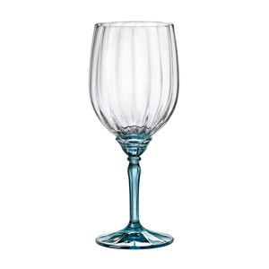 Verre à vin rouge Florian bleu 53,5 cl H 22,1 cm Ø 9,2 cm Bormioli Rocco - Product Image 1