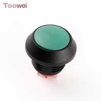 Interrupteur à bouton poussoir étanche à tête ronde TOOWEI pour panneaux de commande d'instrumentation