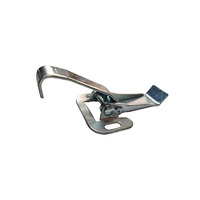 Accessoires de gouttière pour serre agricole, fixation de tuyaux, alliage d'aluminium et de zinc, revêtement en poudre, pince à bascule, certifié ISO 9001, vert