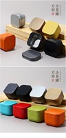 Nouveauté 2026 – Boîtes à bougies mini carrées vides de haute qualité 54*40mm avec couvercles, en métal, pour emballage de bougies – Fabrication chinoise