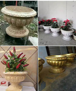 Fabriek Groothandel 37Cm Abs Plastic Beton Bloempot Mallen Voor Tuin - Product Image 6