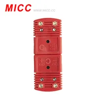 MICC Haute Température De Travail Omega Thermocouple Standard Connecteur Type C Rouge OM-SC-C-MF