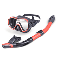 Équipement de plongée sous-marine professionnel, lunettes de plongée, ensemble de masques de plongée, pêche sous-marine, masque de plongée libre, ensemble de tuba