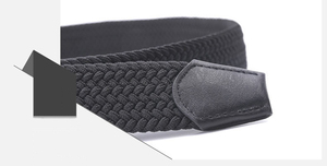 <span class=keywords><strong>Ceinture</strong></span> tissée ajustable unisexe en tissu élastique coloré avec boucle ardillon, <span class=keywords><strong>corde</strong></span> extensible <span class=keywords><strong>tressée</strong></span>, pour pantalon - Product Image 6