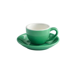 Tasses et soucoupes à expresso en <span class=keywords><strong>porcelaine</strong></span> <span class=keywords><strong>italienne</strong></span> épaissie et isolée, 75cc - Product Image 4