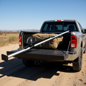 Barra de Carga Telescópica de Acero de 59-73 Pulgadas con Trinquete de Bloqueo de Carga para Estabilizador de Carga en la Plataforma de Camiones con Almohadillas Antideslizantes - Product Image 2