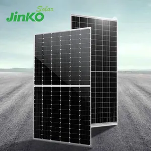 Tier 1 JINKO Tiger NEO สีดำทั้งหมดแผงโซลาร์เกรด A 420W 425W 430W 435W 440W แผงเซลล์แสงอาทิตย์ paneles solares bifaces JINKO SOLAR //