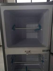 BCD-118 litre double porte DC réfrigérateur solaire <span class=keywords><strong>congélateur</strong></span> supérieur économiser l'énergie réfrigérateur - Product Image 2