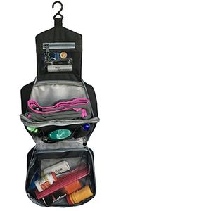Muestra Gratuita de Bolsa de Maquillaje Personalizada para Mujer, Bolsa de Baño Colgante de Gran Capacidad con Muchos Compartimentos - Product Image 1