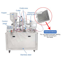 Pâte plastique compacte HNOC Machine à sceller les extrémités de tubes de bouteilles cosmétiques Machine à remplir et à sceller les tubes souples