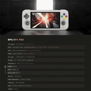 Retroid Pocket 4 Pro 8 + 128GB Android 11 Consola de videojuegos portátil con comunicación Wi-Fi Reproductor portátil de mano - Product Image 4