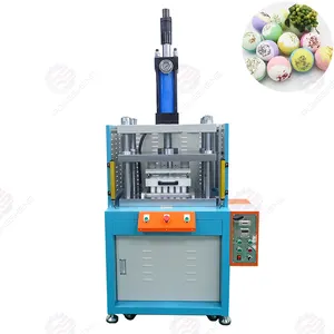 Pneumatic hydraulic bubble bath salt bomb balls solid shampoo bar mold press making machine automatic