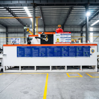 Horno de Calentamiento de Aluminio Multibillet de 600T, 20KW, 380V, con PLC, para Prensa de Extrusión