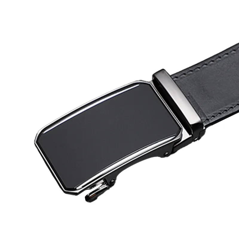 Wholesale High-quality Zinc Alloy Custom Logo Genuine Leather Belt Buckle for Men