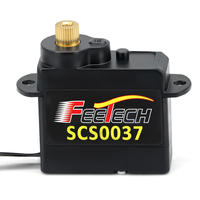 Servo de plástico Feetech Mini 6V 3.7g TTL Serial Bus con engranajes de plástico SC-0037-C001 para robot humanoide inteligente con IA para juguetes eléctricos