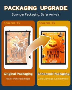 Backlit Movie LED <b>Poster</b> <b>Frame</b> Adjustable Brightness Lightbox Display Advertising Light Box Sign for Home Theater Wall Art - Product Image 3