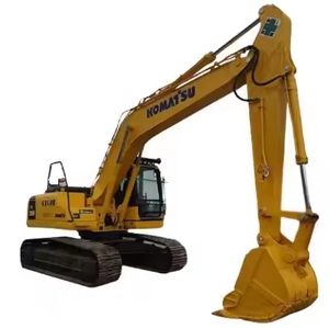 Excavadora de cadenas Komatsu PC200 de 20 toneladas para agricultura y construcción, modelo 2024, capacidad de cazo de 1.2 m, potencia de 119 kW, para trabajos pesados. - Product Image 1