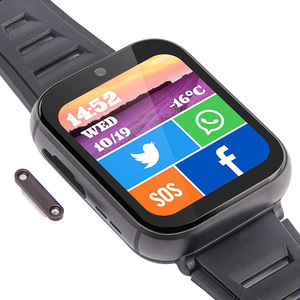 Uniwa Dm66 1.99 Inch IPS Màn Hình 2GB + 16GB Bộ Nhớ 4G <span class=keywords><strong>Android</strong></span> <span class=keywords><strong>GPS</strong></span> Đồng Hồ Điện Thoại Di Động Với Thẻ Sim Gọi Điện Thoại Thông Minh Đồng Hồ - Product Image 2