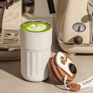 316 Stainless Steel Coffee Keeping Cup with Intelligent Temperature Display, Water Cup for Office, <b>Mug</b> - Product Image 3
