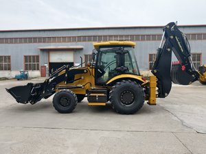 Excavadora de Ruedas de 8 Toneladas con Cuchilla de Bulldozer – Máquina de Construcción Multifuncional de Alta Potencia - Product Image 3