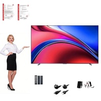 Téléviseur LED intelligent 4K de 43 pouces, prend en charge l'Android personnalisé, Google multilingue, livraison rapide
