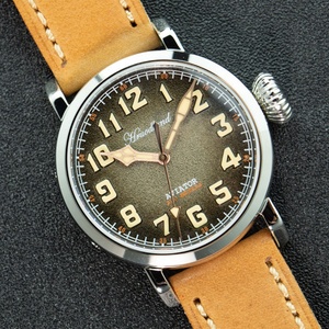 Hruodland Bronze <b>Automatic</b> Dress Men's Watches Sapphire Crystal 200M Water Resistant Mechanical pilot Wrist Watch for Men Male - Product Image 4