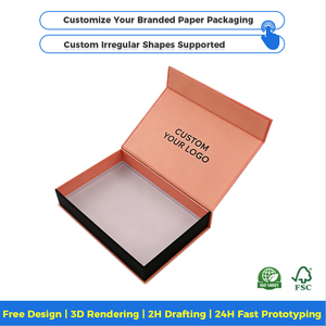 OEM Premium <b>Small</b> Package Boxes Paper Packaging Gift Box Recycled Materials Packaging Store Carton Colis Eco - Product Image 2