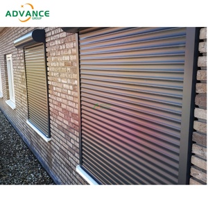 Chất lượng hàng đầu an ninh Con lăn cửa chớp làm bằng nhôm mạnh mẽ chống trộm cửa sổ stormproof lá chắn cho tăng cường an toàn - Product Image 6