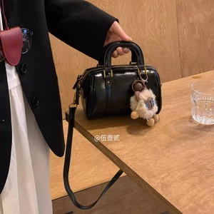 Bolso Boston Original Pop Niche Chic Estilo Coreano con Cremallera para Mujer 2026 Nuevo Bolso Cruzado de Moda Estilo Vintage - Product Image 3