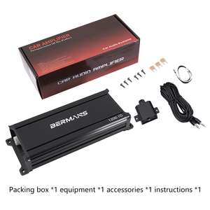 Amplificateur de <span class=keywords><strong>voiture</strong></span> <span class=keywords><strong>1000W</strong></span> RMS, mini amplificateur de puissance de classe D monobloc pour haut-parleurs de <span class=keywords><strong>voiture</strong></span>, amplificateur de puissance pour caisson de basses 1 canal - Product Image 6