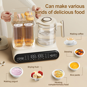 Dispensador Eléctrico de Leche Caliente, Hervidor Termostático con Control Digital Inteligente, Calentador de Agua Portátil para el Hogar - Product Image 3