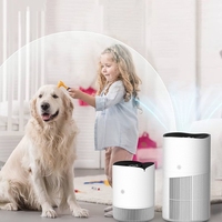 Purificateur d'air intelligent JC Mini pour animaux de compagnie, moderne, en plastique, parfum frais, rechargeable, dispositif efficace de contrôle des odeurs pour chats, chiens, bureau