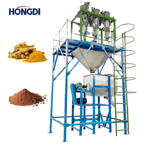 Mélangeur de poudres aromatisantes et d'amidon en acier inoxydable de 1000 litres - Grande capacité, type à double vis à courroie pour produits chimiques avec moteur - Product Image 2