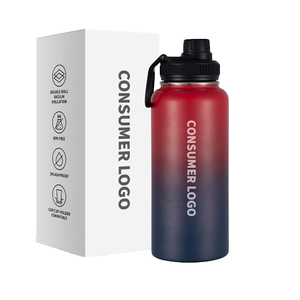 Bouteille d'eau en acier inoxydable à isolation sous vide écologique de grande capacité avec couvercle en bambou 750 ml en acier inoxydable 304 Cadeaux d'affaires personnalisés - Product Image 3