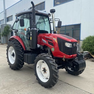 Tracteur à roues 100 CV 4 roues motrices, tracteur agricole multifonctionnel - Product Image 4