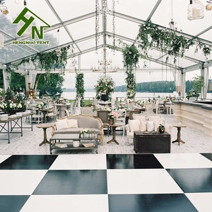 Tentes extensibles d'extérieur pour fêtes et événements, 1000 places, résistantes au feu, 300 grandes avec éclairage, 200 personnes, 100 places, auvents - Product Image 6