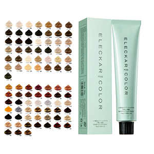 Tinta per Capelli Permanente <span class=keywords><strong>Senza</strong></span> Danni Eleckar Ammonia Mist, Tinta Dorata <span class=keywords><strong>Senza</strong></span> <span class=keywords><strong>Ammoniaca</strong></span>, Crema Colorante Professionale Idratante - Product Image 1