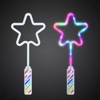 Bâton lumineux néon LED en forme de cœur pour festivals, Halloween, Noël – Baguette néon scintillante pour fêtes