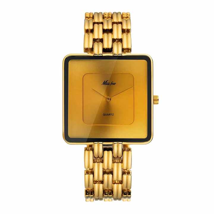 Missfox 2177 Men's & Women's Quartz Watch - Luxury Black Dial