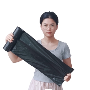 Entrepreneur Personnalisé Gravure Imprimé Noir Rouge Jaune HDPE Sacs Poubelles Médicaux Matériaux Recyclés Grande Taille pour Hôpital Supermarché - Product Image 1