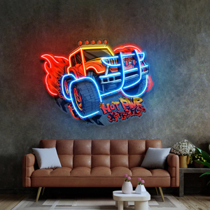 Letrero de neón Led con logotipo personalizado para tienda, decoración montada en la pared, tienda de coches, póster de estudio, iluminación Led para decoración de pared interior - Product Image 2