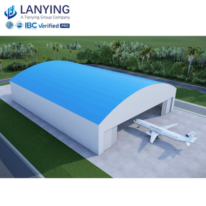 Cấu trúc thép máy bay hội thảo xây dựng thiết kế kim loại máy bay hangar Xây Dựng Nhà chứa máy bay bảo trì máy bay tiền chế - Product Image 5