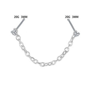 Ensemble <span class=keywords><strong>de</strong></span> bijoux pour le corps en acier inoxydable pour femmes, anneau <span class=keywords><strong>de</strong></span> séparation <span class=keywords><strong>de</strong></span> septum nasal, anneau <span class=keywords><strong>de</strong></span> <span class=keywords><strong>nez</strong></span>, chaîne <span class=keywords><strong>de</strong></span> <span class=keywords><strong>nez</strong></span>, clou <span class=keywords><strong>de</strong></span> <span class=keywords><strong>nez</strong></span>, anneau <span class=keywords><strong>de</strong></span> <span class=keywords><strong>nez</strong></span> unique - Product Image 2