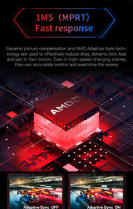 4K 144赫兹游戏监视器27英寸IPS面板HDR无框自由同步防蓝光新版本2025 DP端口，适用于PC/PS5/Xbox - Product Image 4