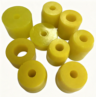 Manchon en PU de qualité industrielle robuste, colonne tampon en caoutchouc, entretoise à ressort en uréthane, amortisseur anti-vibration, douille en PU