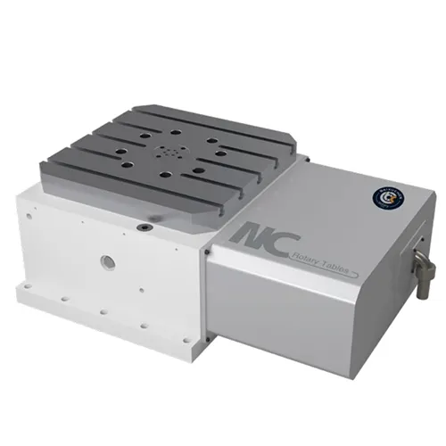 WT-H430 Mesa giratória horizontal para micro-posicionamento, peças para centro de usinagem CNC, mesa giratória para máquinas
