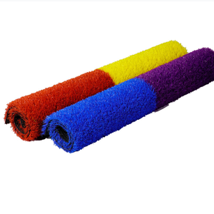 Gazon artificiel arc-en-ciel de 25 mm, tapis en herbe synthétique PP coloré, doux, durable, résistant aux UV, installation facile pour les jardins d'enfants - Product Image 6